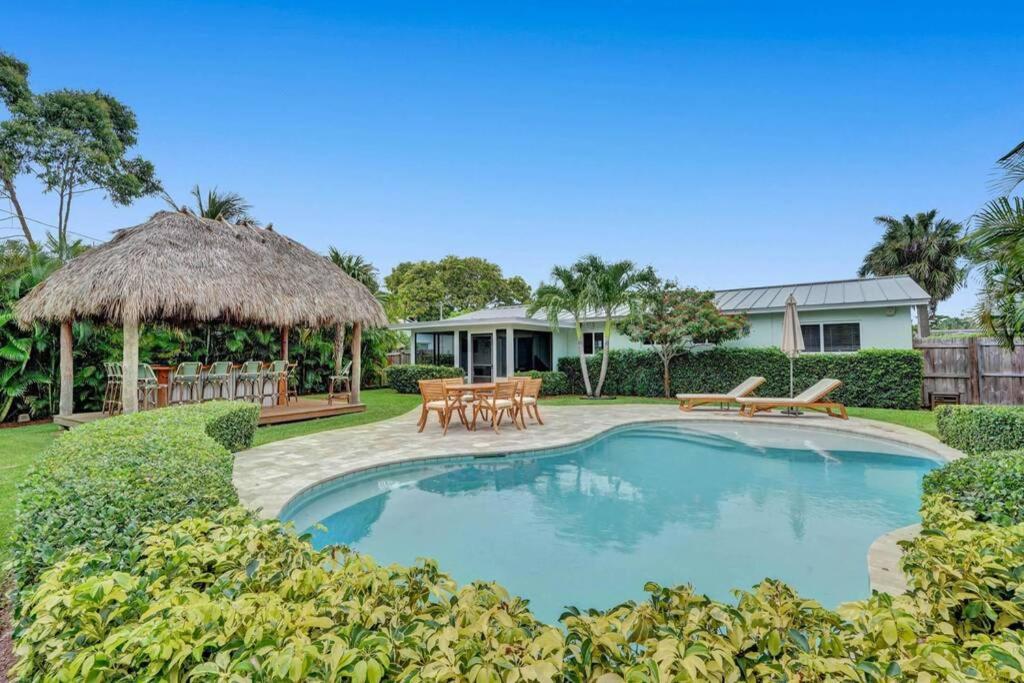 Tipsy Tiki Paradise - A Fl Tropical Heated Pool Retreat Fort Lauderdale Exterior photo