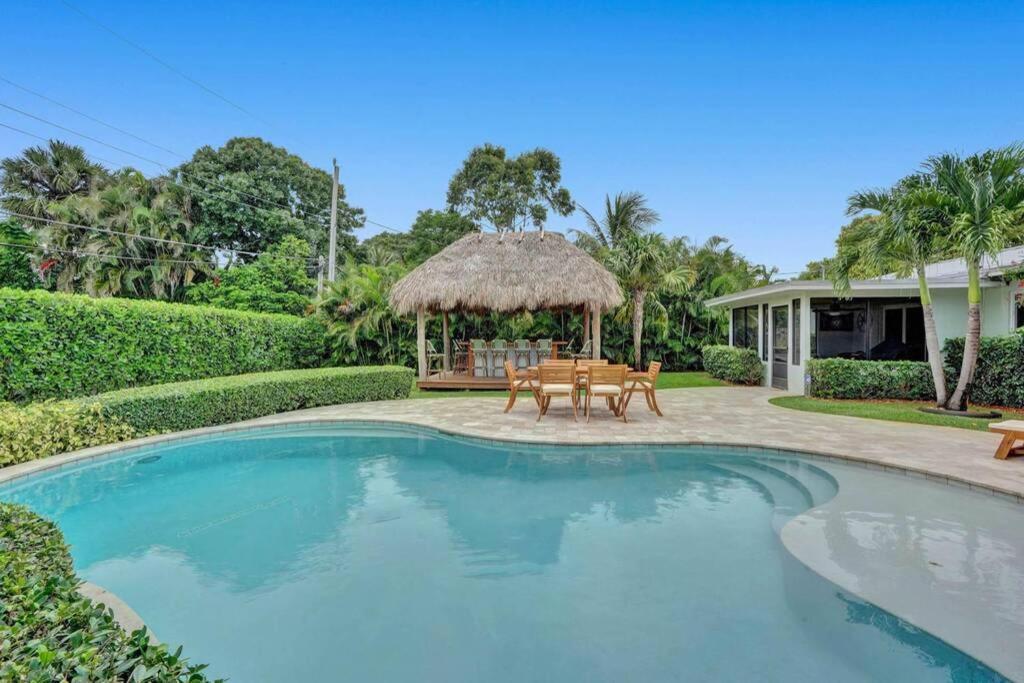 Tipsy Tiki Paradise - A Fl Tropical Heated Pool Retreat Fort Lauderdale Exterior photo