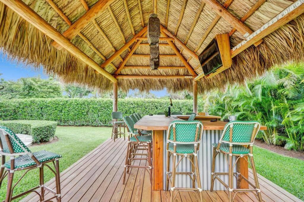 Tipsy Tiki Paradise - A Fl Tropical Heated Pool Retreat Fort Lauderdale Exterior photo